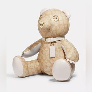 Collectible Bear In Signature Canvas